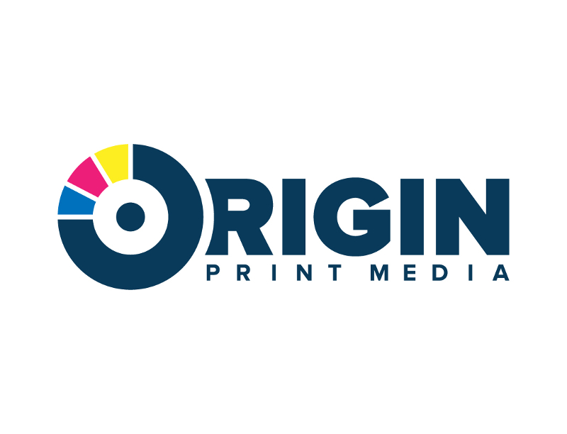 Abstract colorful logo digital printing, printing services, media,  technology and the internet. With a modern and simple concept. 11013670  Vector Art at Vecteezy