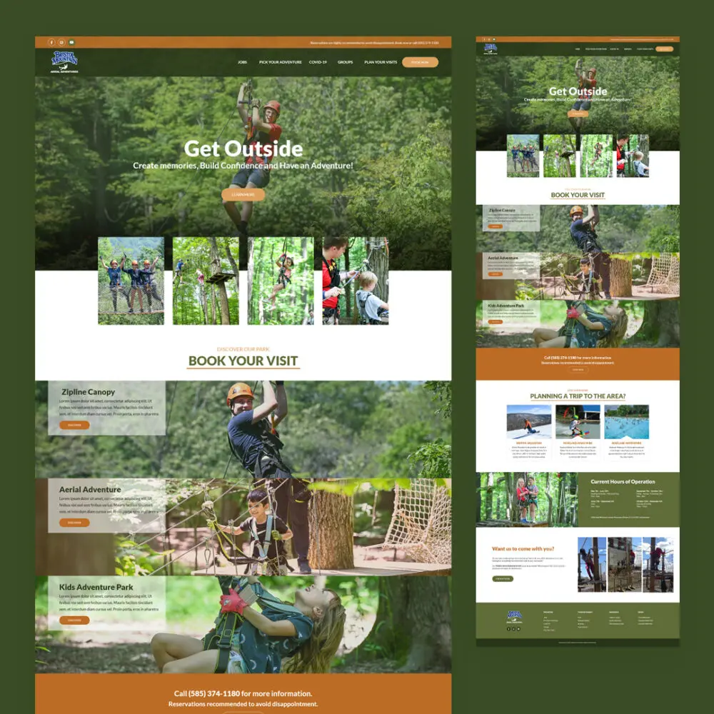 Bristol Mountain web design