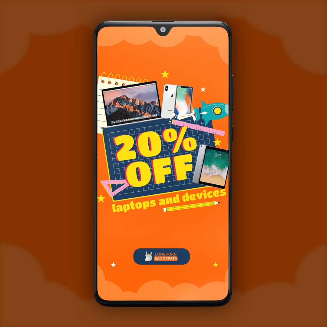 Back 2 School social media post
