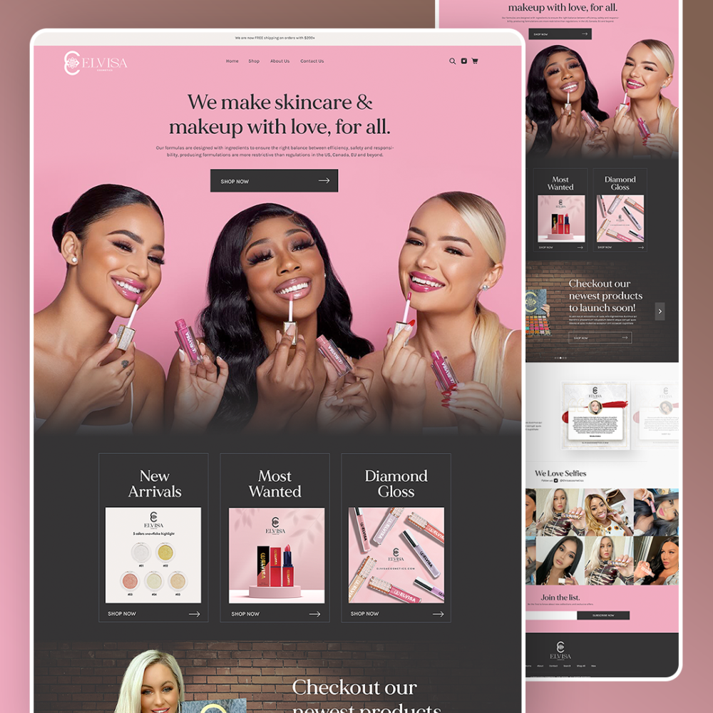 Elvisa web design
