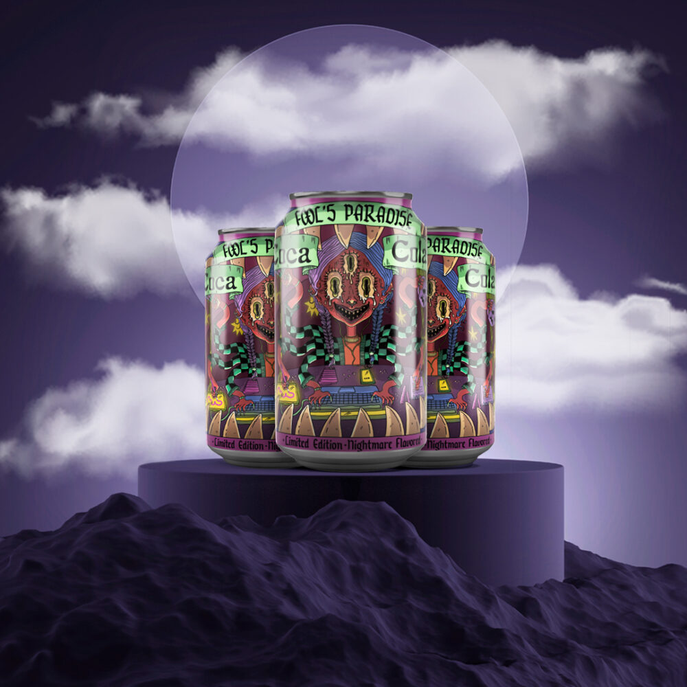 Coca Cola Dreamworld label packaging