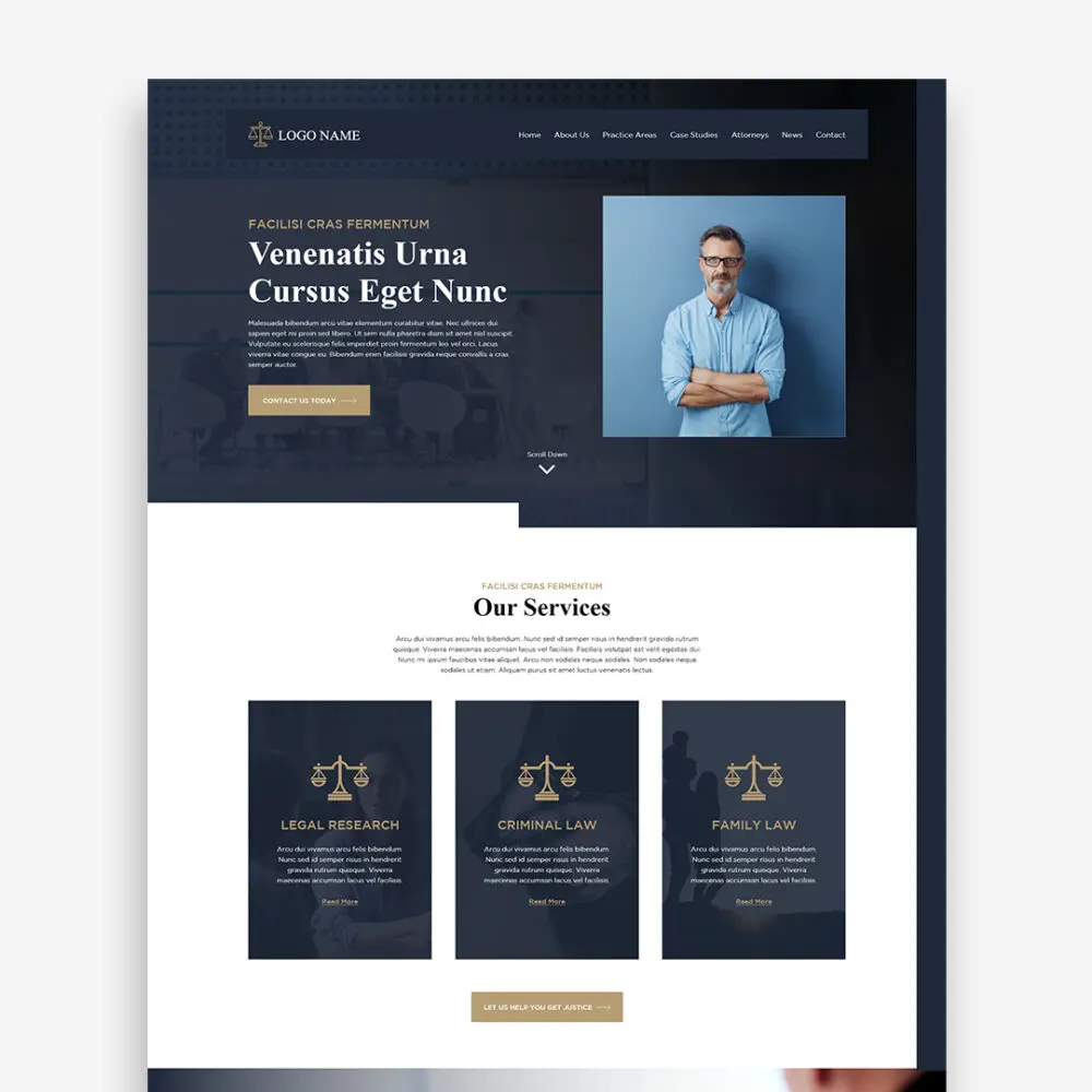 Law web design