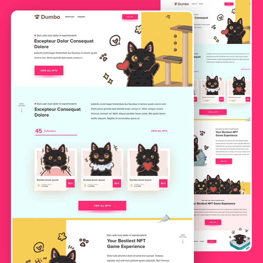 Dumbo web design