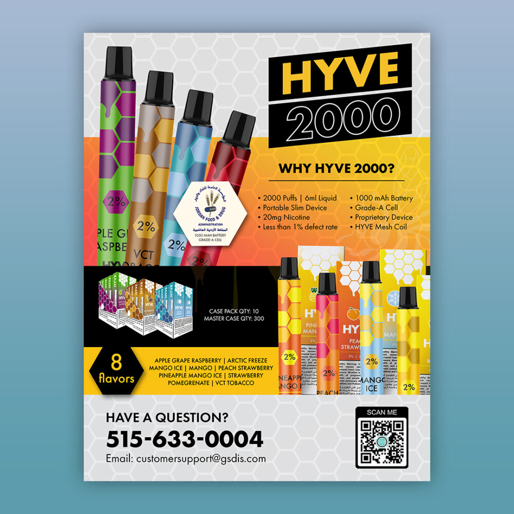 Sell sheets – Hype 2000