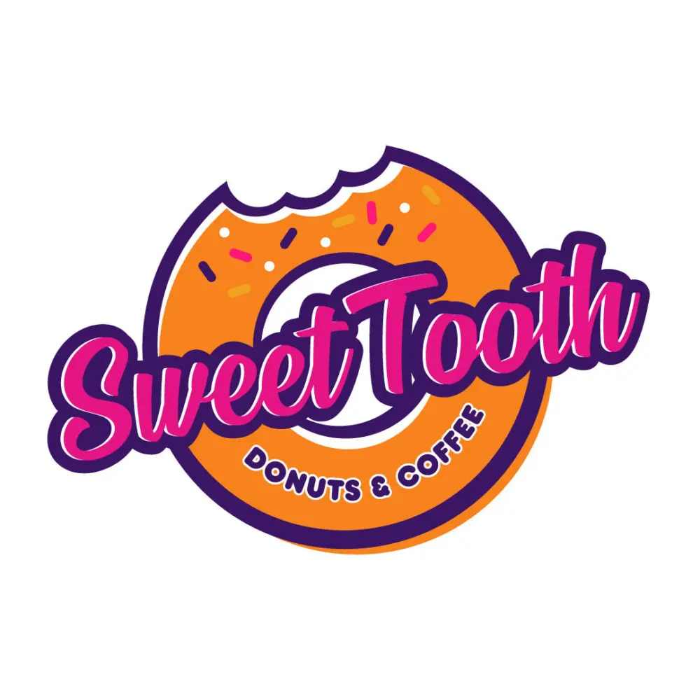 Sweet-Tooth logo - Unlimited Graphic Design Service