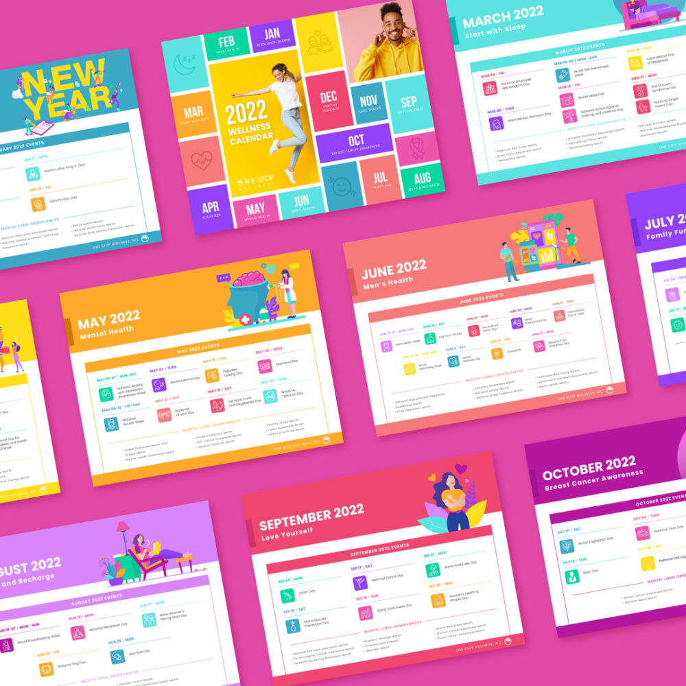 Wellness Calendar presentation