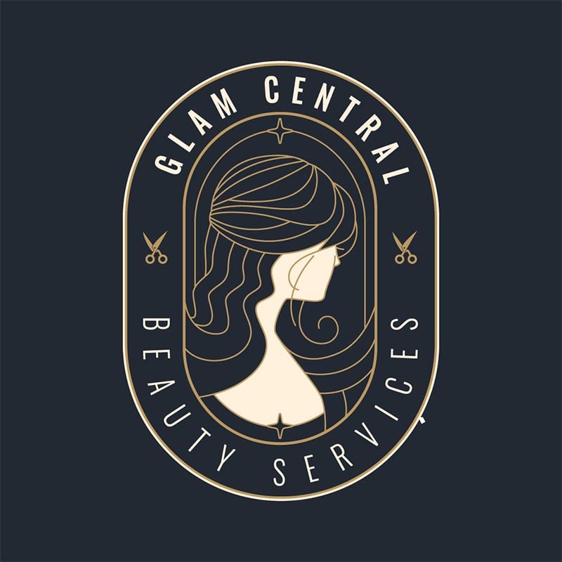 hair beauty salon logo