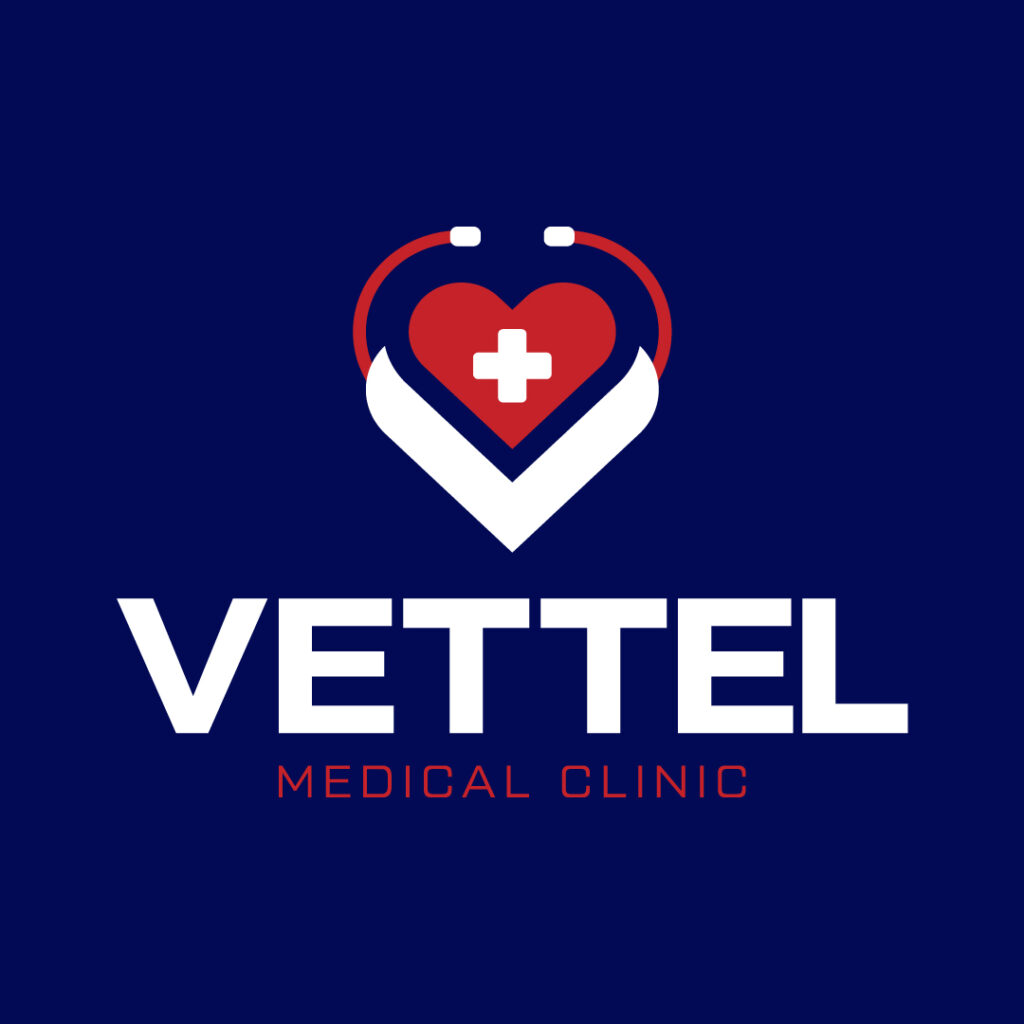 Hospital logo with heart