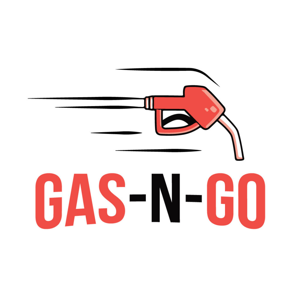 gas station logo red