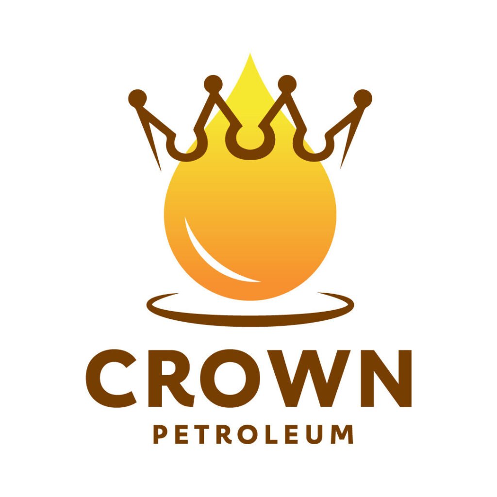 crown gas station logo example