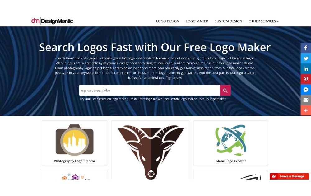 free ai logo generator website