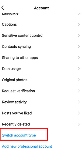 how to upgrade to instagram business instructions