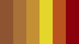 warm tone analogous color scheme