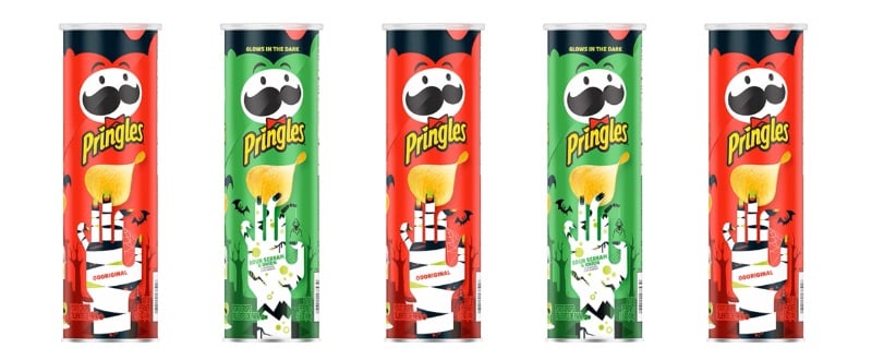 Halloween themed Pringles cans by SGK