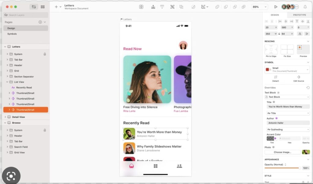 app design tool example
