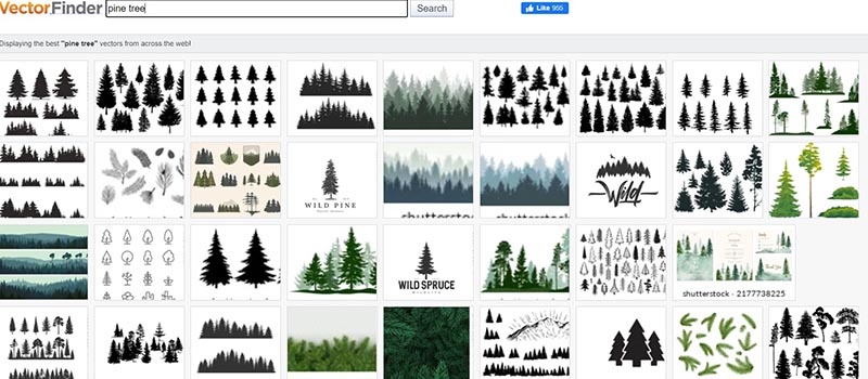 vector finder website marketplace