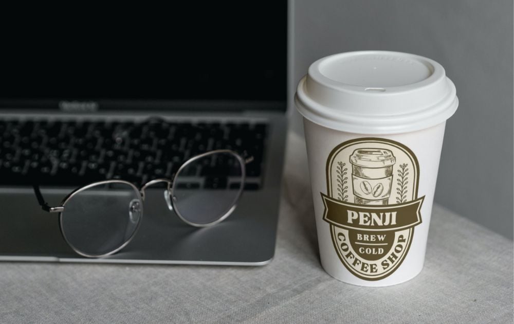 branding mockup example
