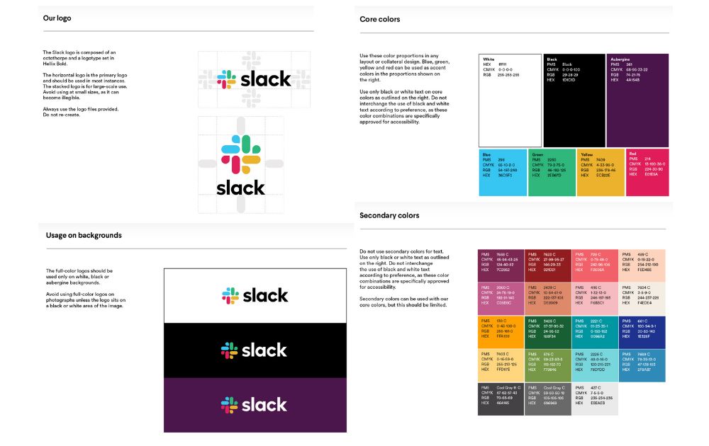 Slack branding kit