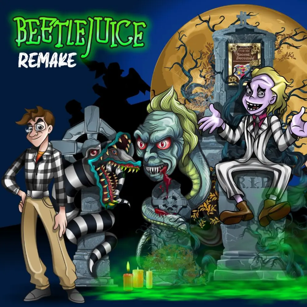Beetle Juice Remake Illustrations