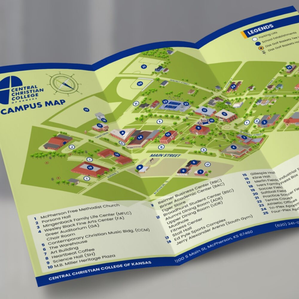 Campus Map Prints