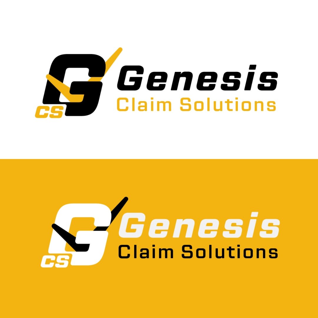 Genesis Claim Solutions Logo - Unlimited Graphic Design Service