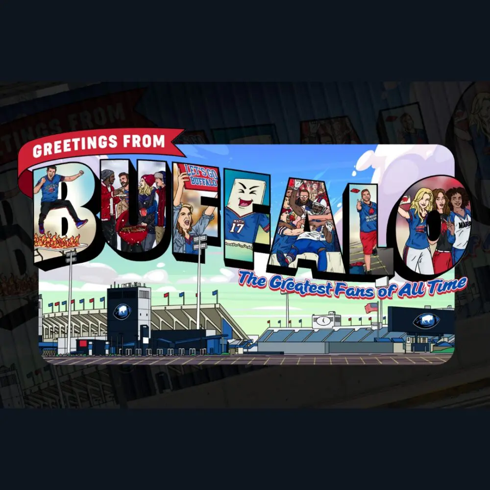 Greetings from Buffalo Illustrations