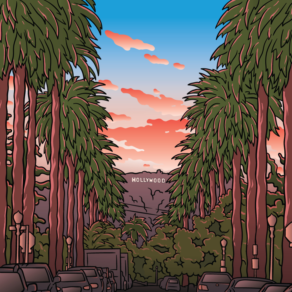 Illustration – Hollywood