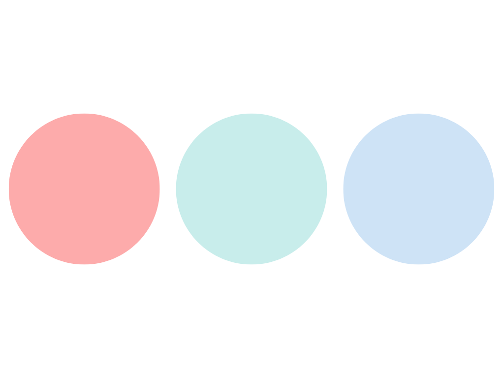 pastel blue 3 Color Palette