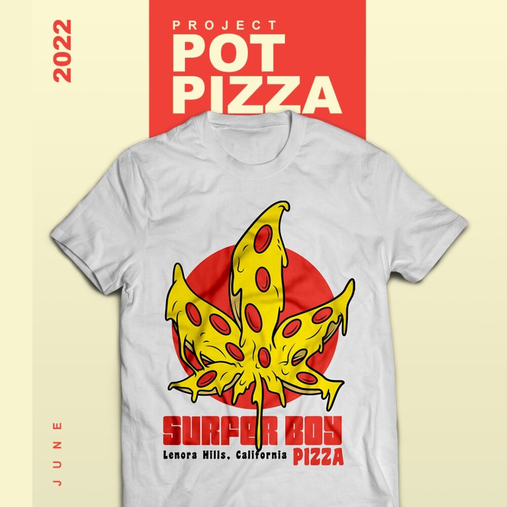 Pot Pizza T-shirt