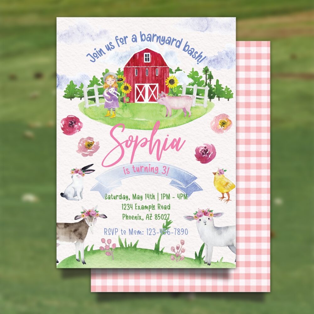 Sophia is Turning 3 Prints