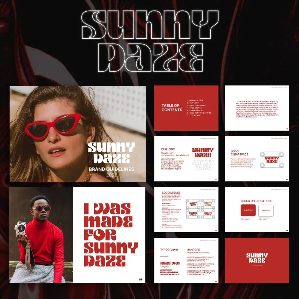 Sunny Daze presentation