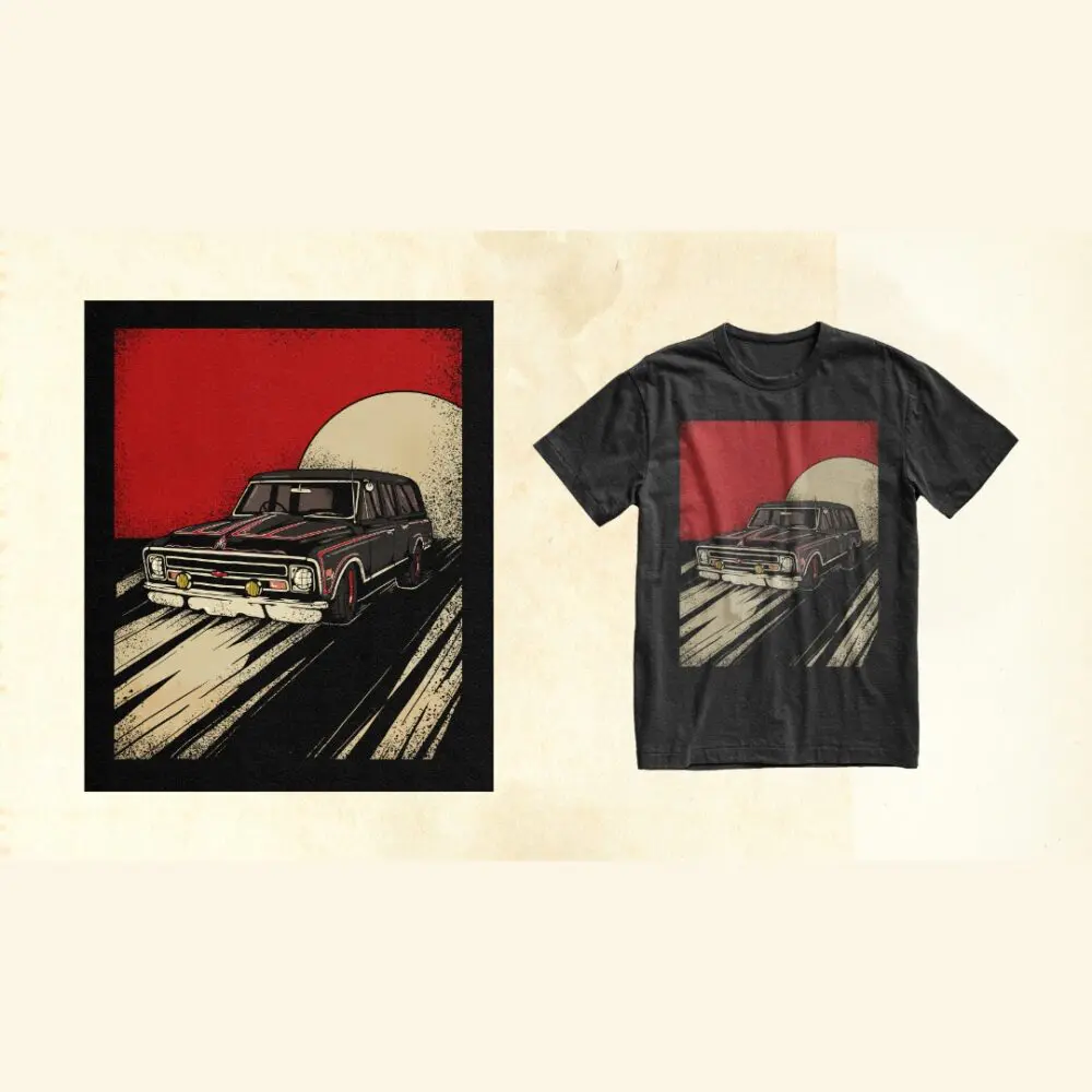 Car T-shirt