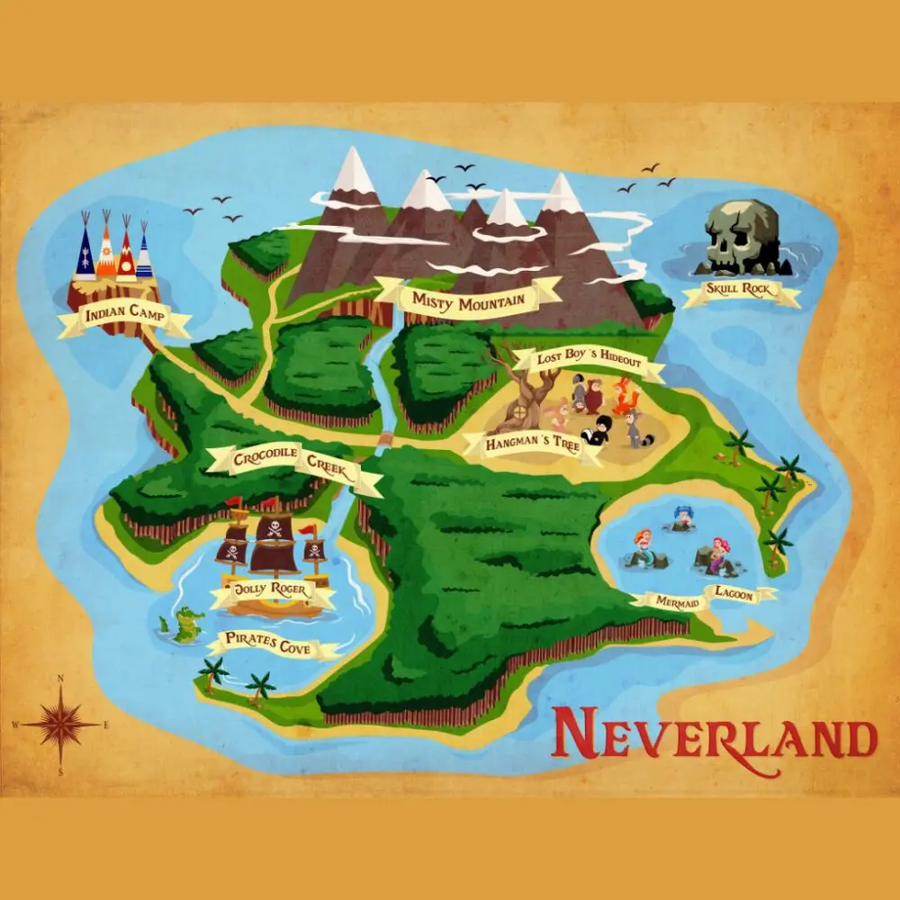Neverland Illustrations