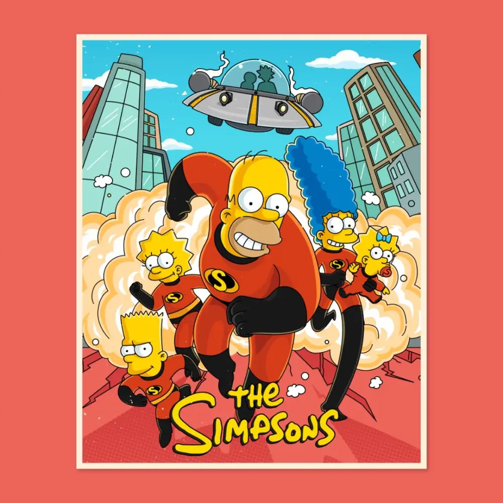 Illustration – The Simpsons