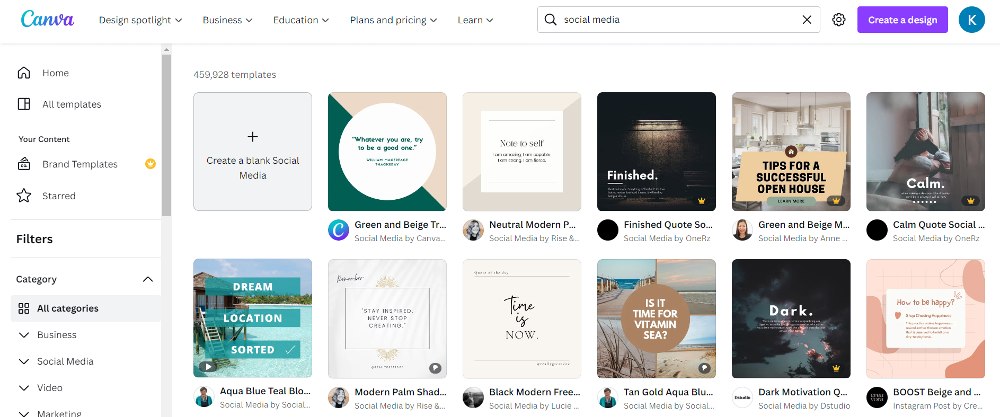 Free templates for social media ad and more Customizable Graphic Design  Templates