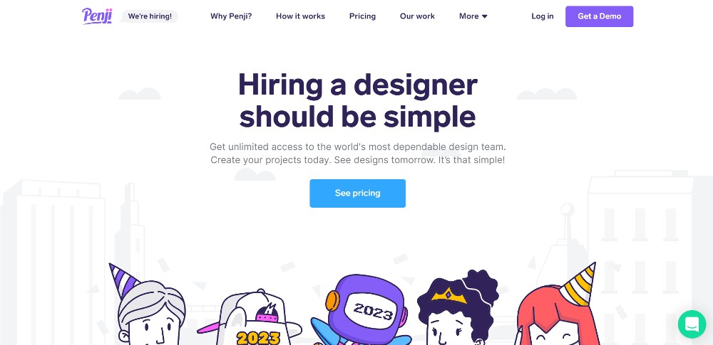 unlimited graphic design with penji