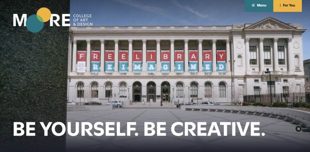 school homepage example
