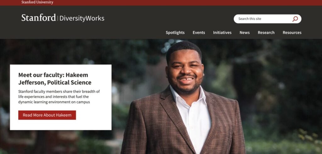 school homepage example