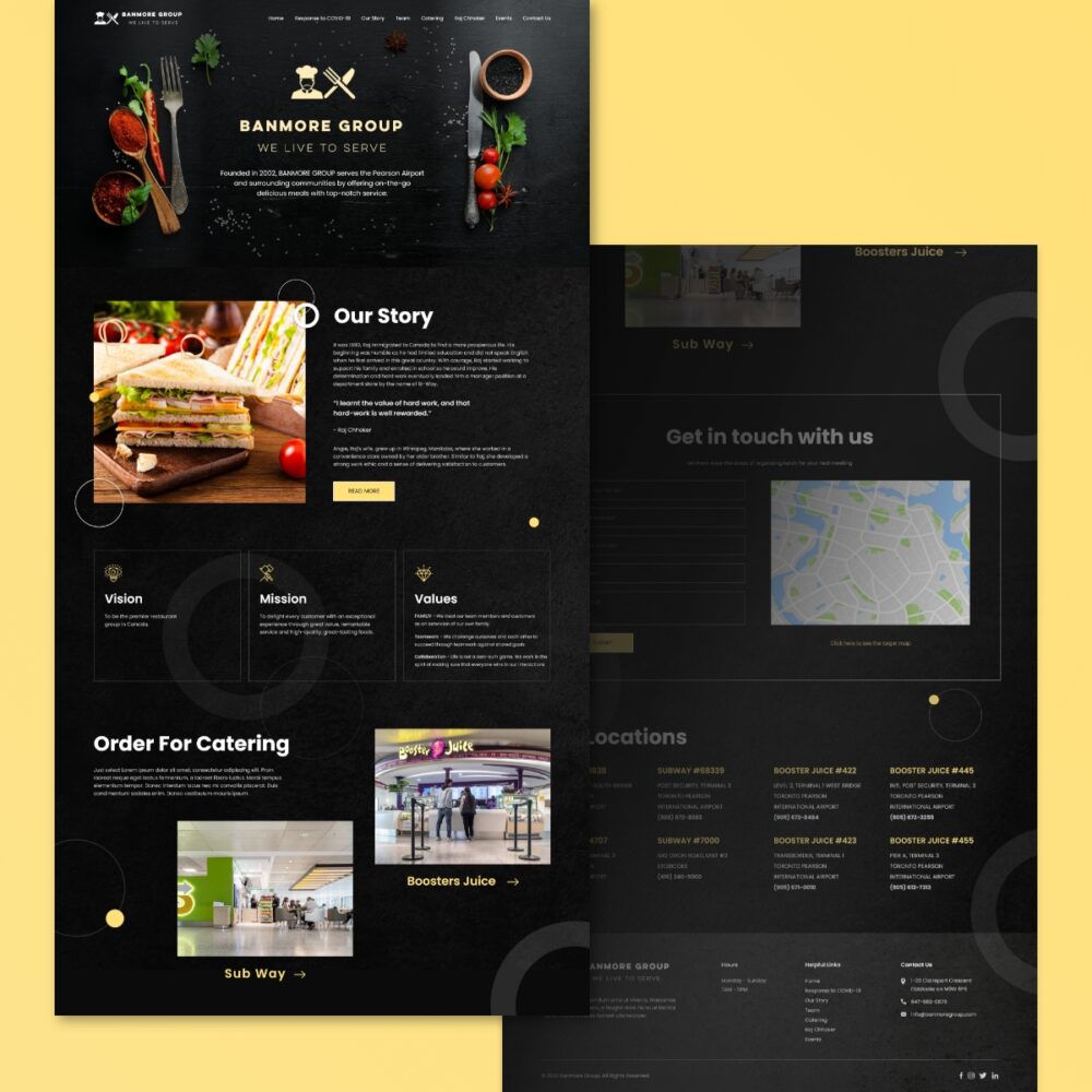 Banmore Group UI/UX