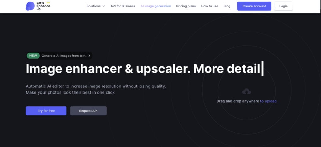 AI graphic design website