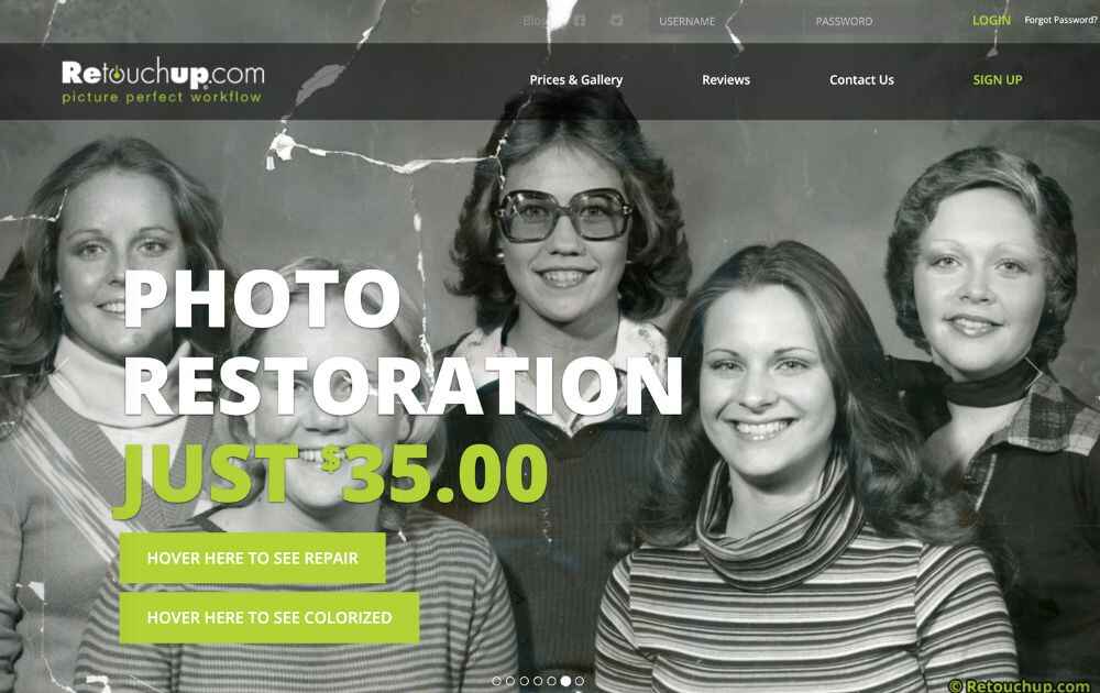 photo editing service website