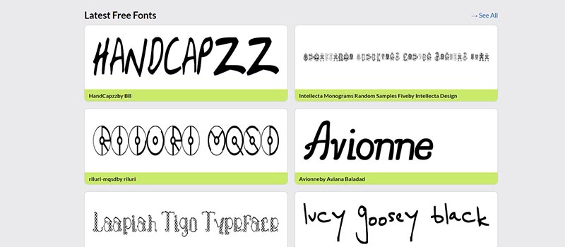 15 Sites for Free Commercial Fonts - Practical Ecommerce