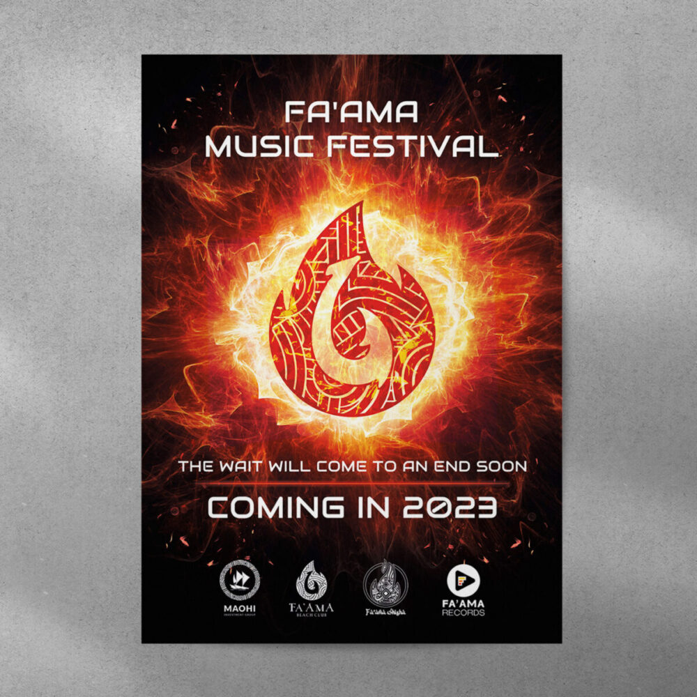 Fa’ama Music Festival – Flyer