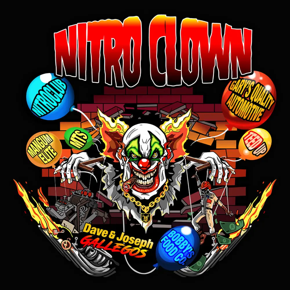 Nitro Clown – Illustrations