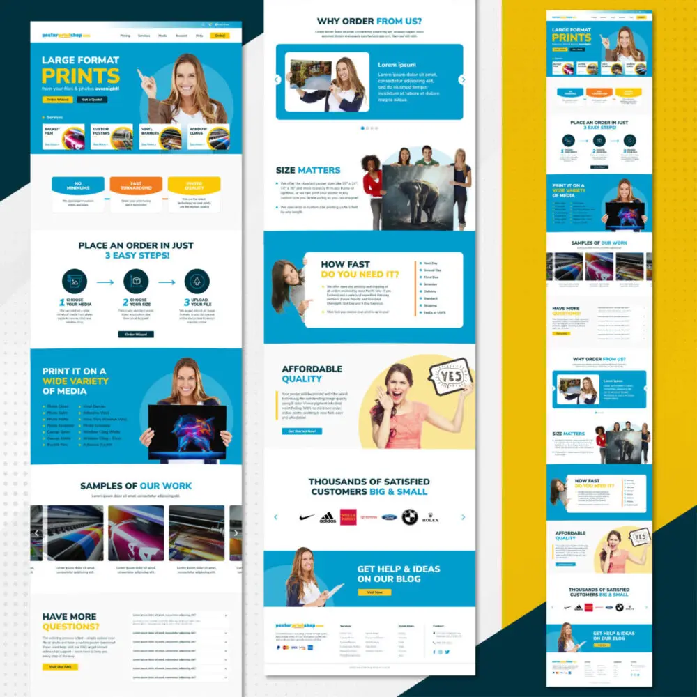 Print Poster Shop – UX/UI