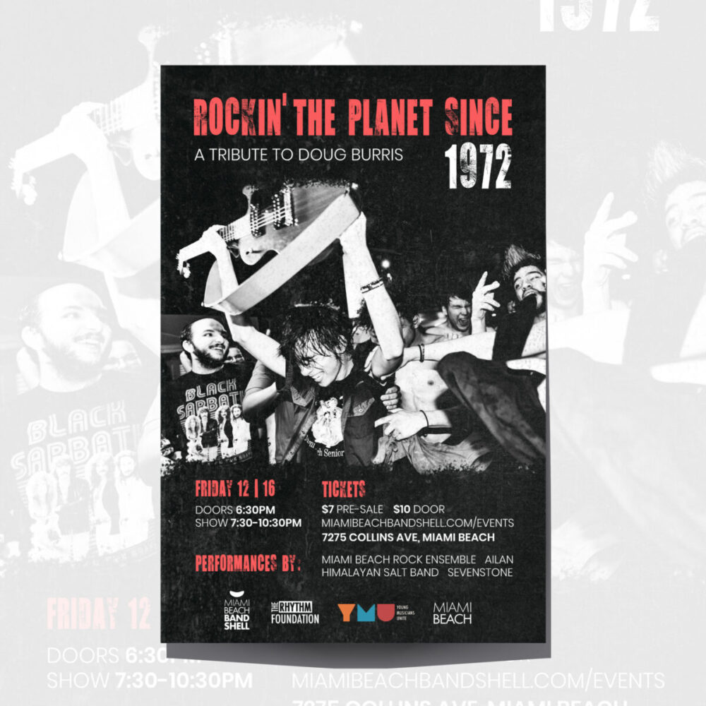 Rockin The Planet Since 1972 – Flyer