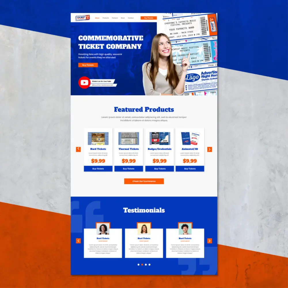 Ticket Time Machine – UX/UI