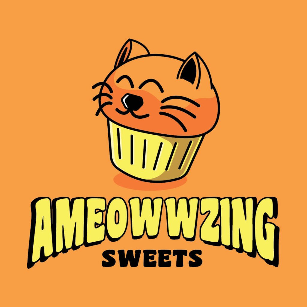 cat logo design by Penji