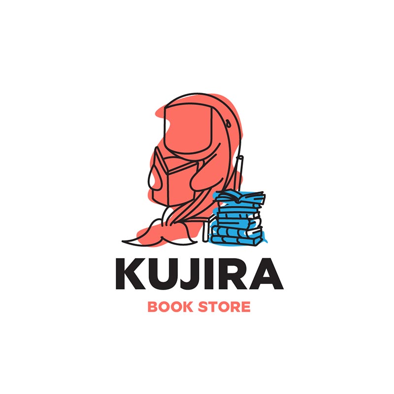 whale logo design example by Penji