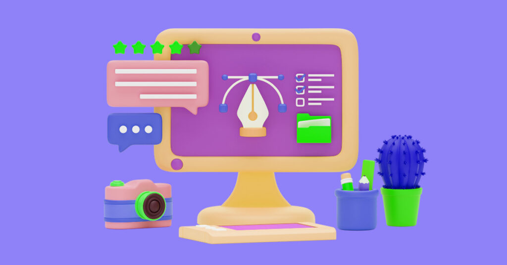 illustration of laptop